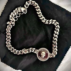 Alexander McQueen Choker Necklace with Medallion